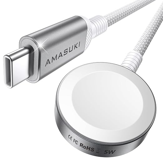 2026 Fast 5W for Apple Watch Charger USB C Fast Charging iWatch Charger by ChargeBeyondPowerWithin
