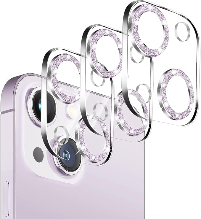 Dengduoduo 3 Pack Tempered Glass Camera Lens Protector by Dengduoduo