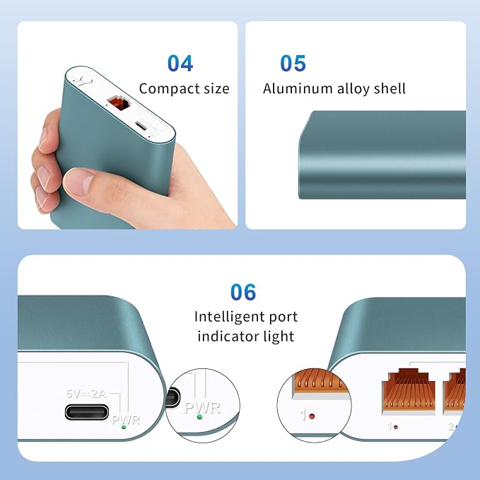 1 to 3 2.5Gbps Ethernet Splitter - Image 6