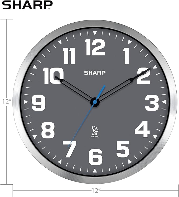 Sharp Atomic Analog Wall Clock - Image 4