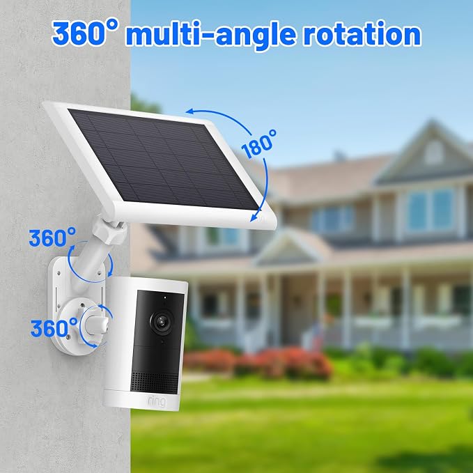 Universal 2-in-1 Wall Mount for Solar Panel & Camera-Compatible - Image 4