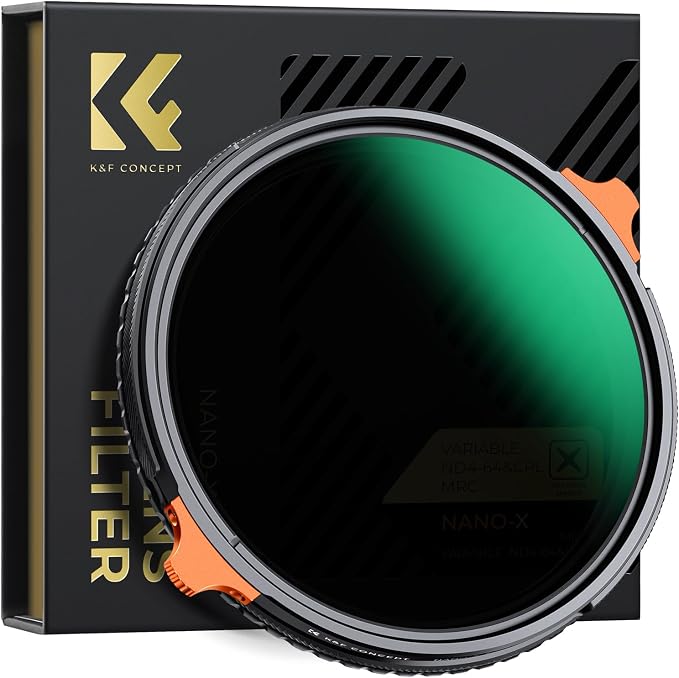 K&F CONCEPT 40.5mm ND4-64 ND Lens Filter Variable & CPL Polarizers Filter 2-in-1 by KFCONCEPT