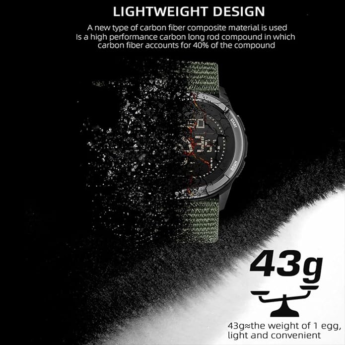 CakCity Tactical Watches for Men Military Sport Watches - Image 4