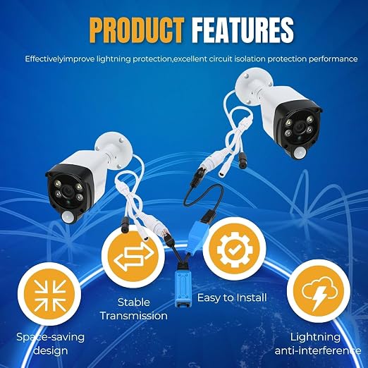 TNP RJ45 Ethernet Cable Combiner/Splitter Kit, 2 Male to 1 Female & 1 Male to 1 - Image 3