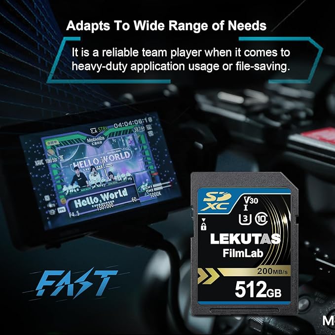 512GB SDXC UHS-I Memory Card - Image 4
