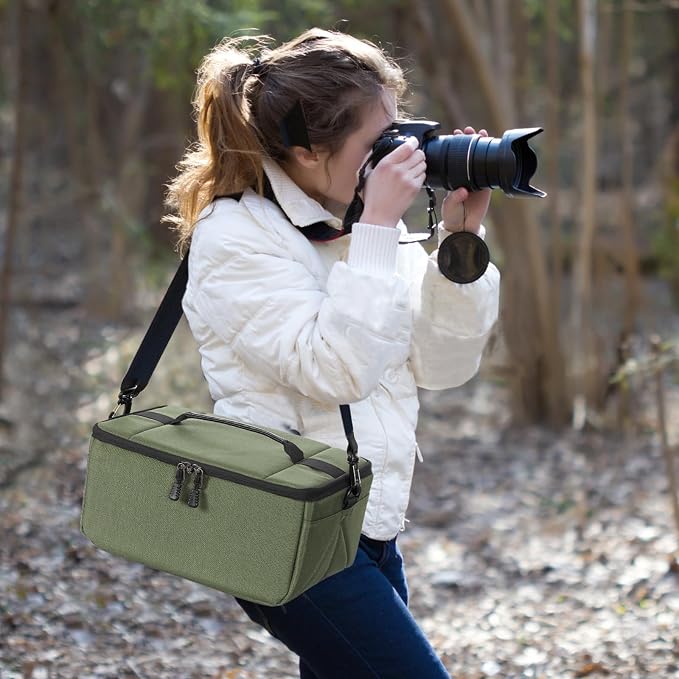 Koolertron Dslr Camera Insert Bag Purse Universal Liner Lens Pouch Partition - Image 2