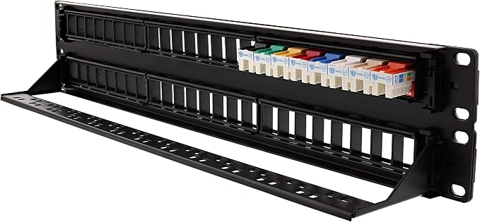 Networx 1U 24-Port Keystone Patch Panel - Image 5