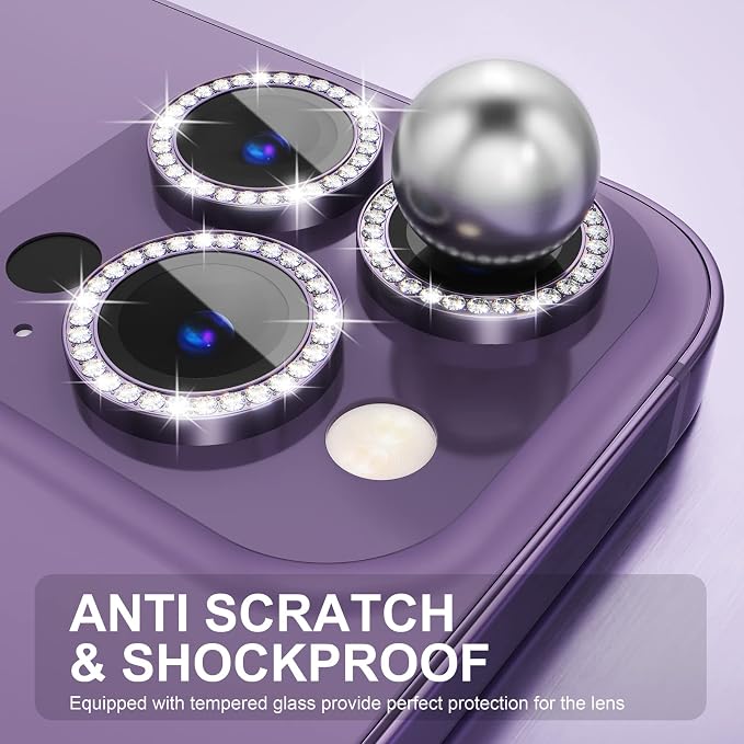 Choiche Compatible for iPhone 14 Pro/iPhone 14 Pro Max Camera Lens Protector - Image 3