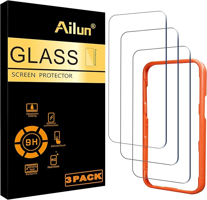 Ailun 3 Pack Screen Protector for iPhone 16 Pro Max by Ailun