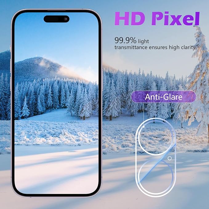 imluckies [3 Pack Clear Camera Lens Protector - Image 4
