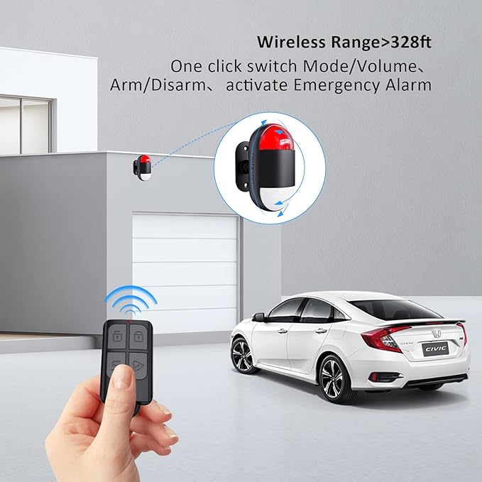 Motion Sensor Alarm Indoor: Wireless Motion Detector Alarm - Image 4