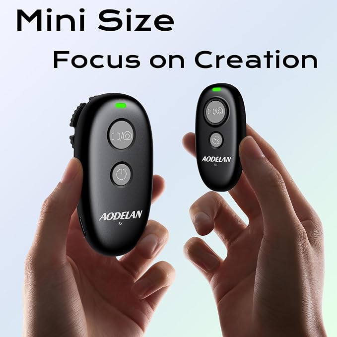 AODELAN USB-C Rechargeable Wireless Camera Remote Shutter Release - Image 6