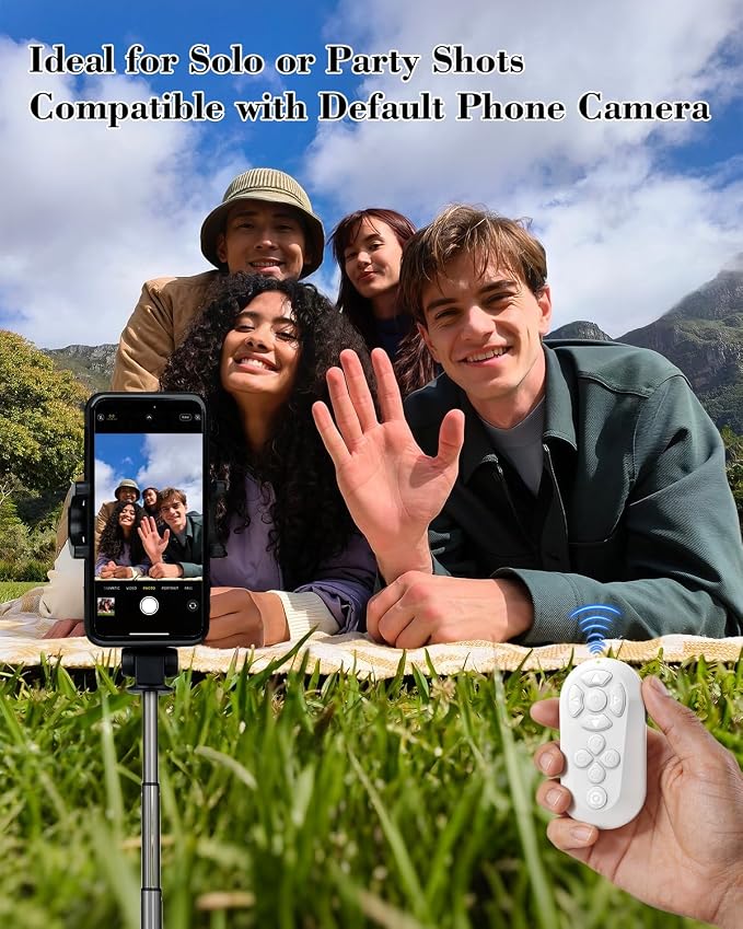 Bluetooth Remote Controller for TikTok Scrolling/Camera/Video Recording/Kindle - Image 6