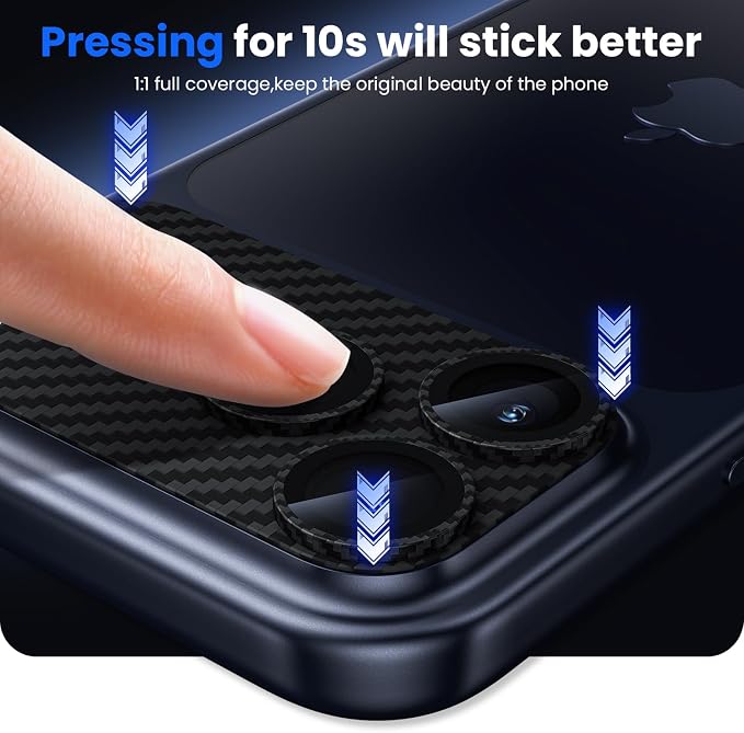 WSKEN for iPhone 17 Pro Max Camera Lens Protector, Metal Aluminum Alloy - Image 5