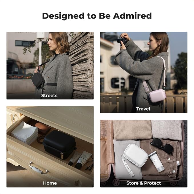 K&F CONCEPT Carrying Case for Digital Camera, Hard Shell Protective Travel Case - Image 3