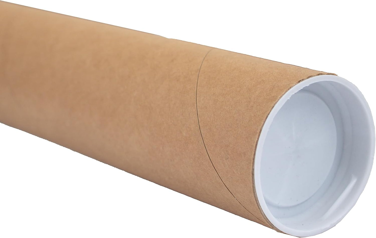 MagicWater Supply Mailing Tube - 2 in x 36 in - Kraft - 1 Pack - for Shipping and Storage of Posters, Arts, Crafts, and Documents