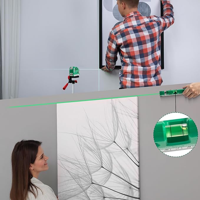 Level Tool Laser Level Leveler tool Cross Line Vertical and Horizontal Line - Image 4