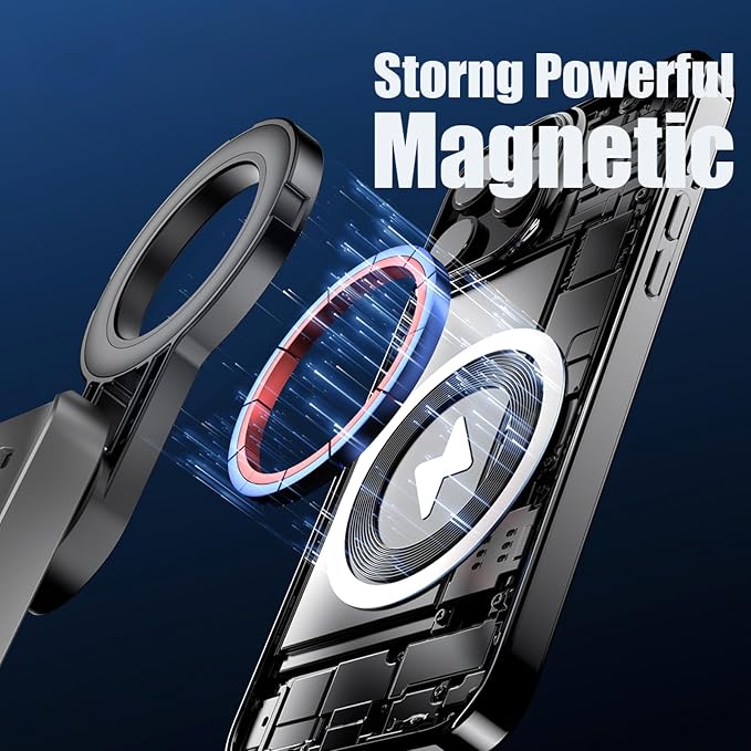 4 in 1 Magnetic Tripod Pocket Selfie Stick Extends to 1.5ft Cell Phone Stand - Image 2