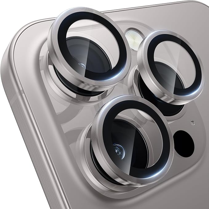 WSKEN for iPhone 16 Pro/iPhone 16 Pro Max Camera Lens Protector by SmartProtectionGreenerFuture