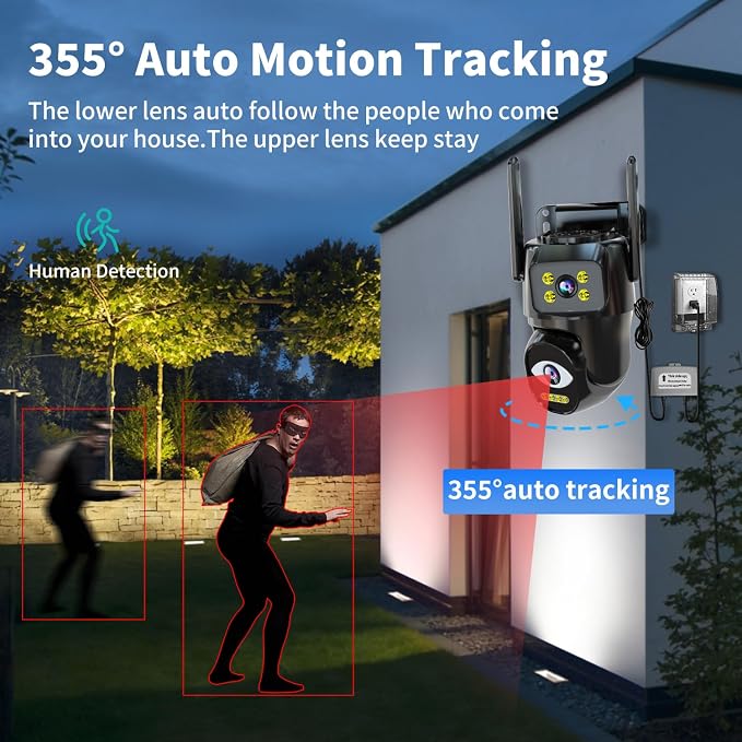 Security Cameras Outdoor Wifi, 5G/2.4G Cameras - Image 4