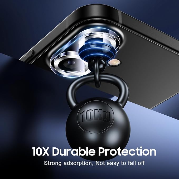 UniqueMe for 3 Pack iPhone 16 / iPhone 16 Plus/iPhone 17 Camera Lens Protector - Image 2