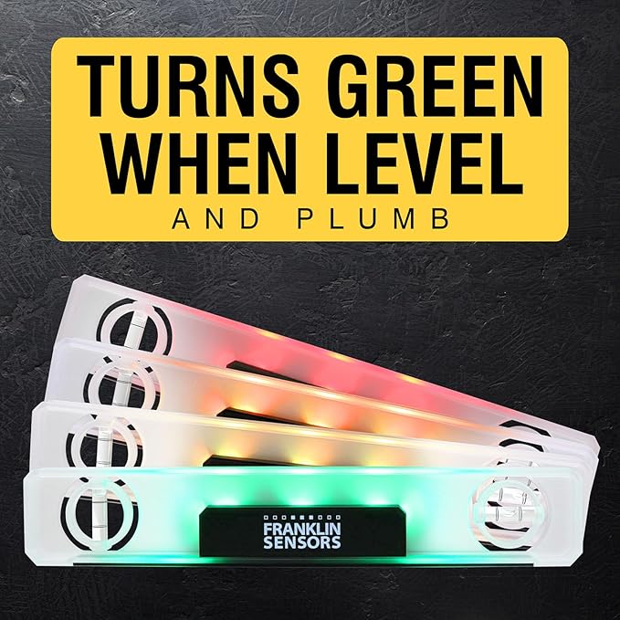 Franklin Sensors Light Level, Turns Green When Level, Digital/Electronic - Image 2