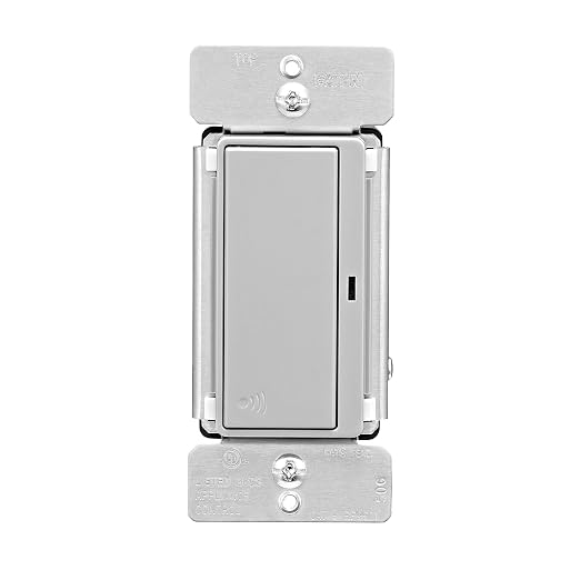 Eaton Z-Wave Plus RF9601DGY Wireless Switch, Single Pole by Eaton