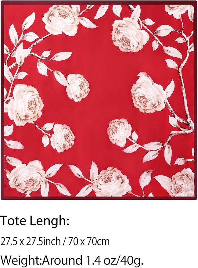 Silky Scarf for Women Lightweight Satin Bandanas Neck Hair Wrap For Sleeping - Image 2