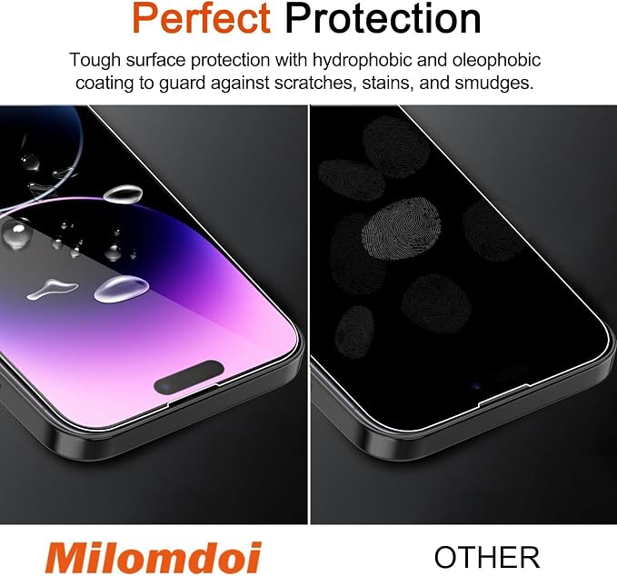 Milomdoi 3 Pack Screen Protector - Image 5
