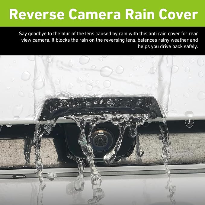 Rear View Camera Cover, Anti-Rain Car Backup Camera Cover, Rear View Rain Guard - Image 3