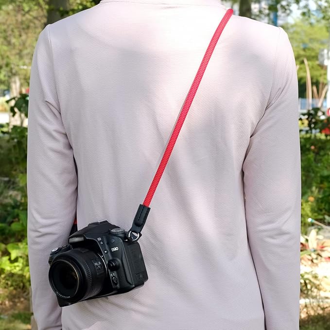 VKO Vintage Camera Neck Strap, Nylon Rope Camera Shoulder Straps - Image 3