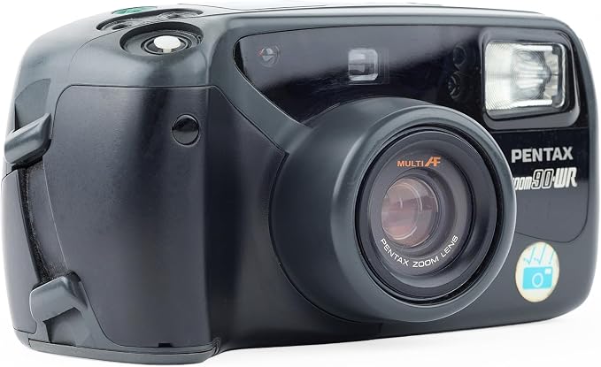 Pentax IQ Zoom 90WR Weather Resistant Compact 35mm P&S Film Camera - Image 2