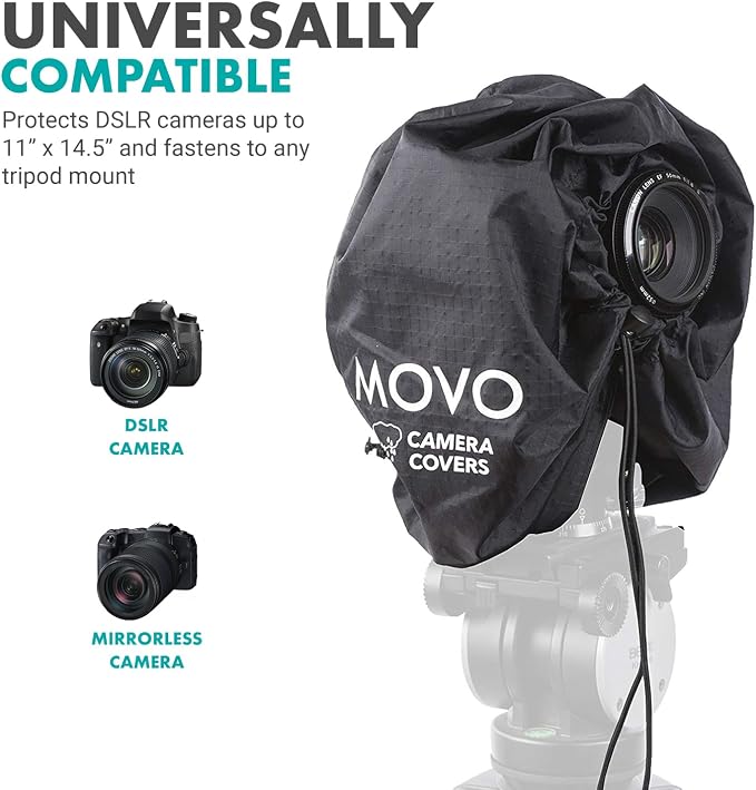 Movo CRC11 Camera Rain Coat Rain Cover - Image 3