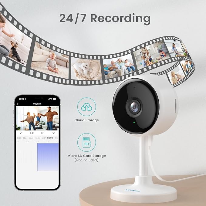 litokam Indoor Camera, Cameras for Home Security - Image 8