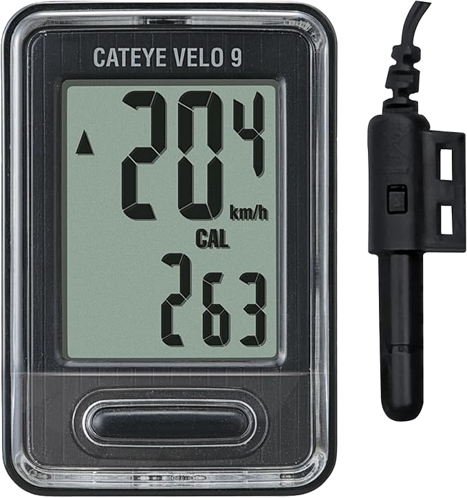 CATEYE Wired Bike Computer – Entry-Level Speedometer and Odometer, Auto by CATEYE