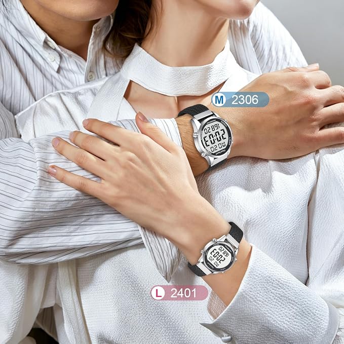 Hearkent Pedometer Watch for Walking Steps and Miles-Men&Women-Step Counter for - Image 5