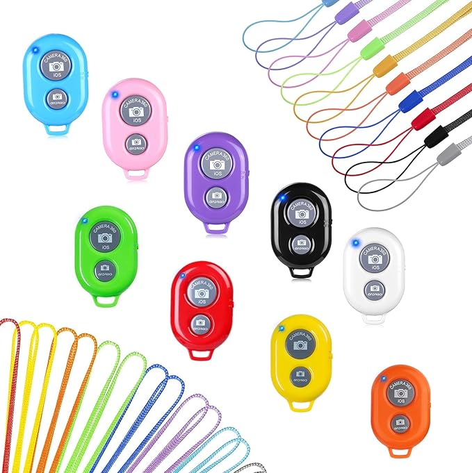 Cellphone Remote Shutter for Smartphones and Tablets, AOQIYUE Wireless Camera by EszkozTA