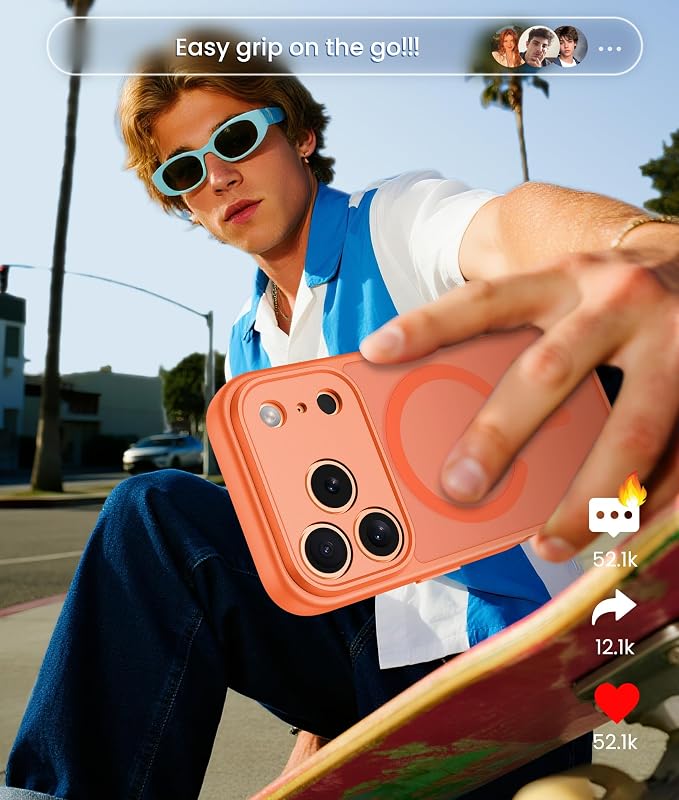 FNTCASE for iPhone 17 Pro Case: Translucent Matte Cases - Image 8