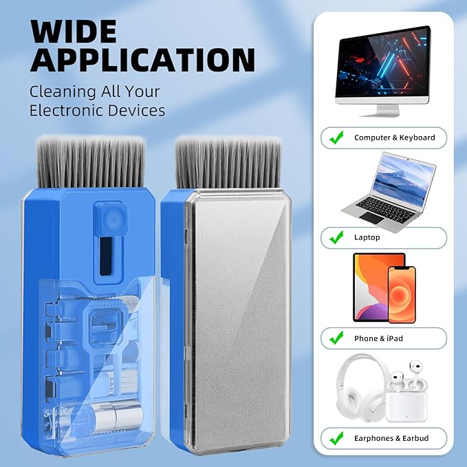 Ordilend Keyboard Cleaning Kit Laptop Cleaner, All-in-One Computer Camera - Image 5