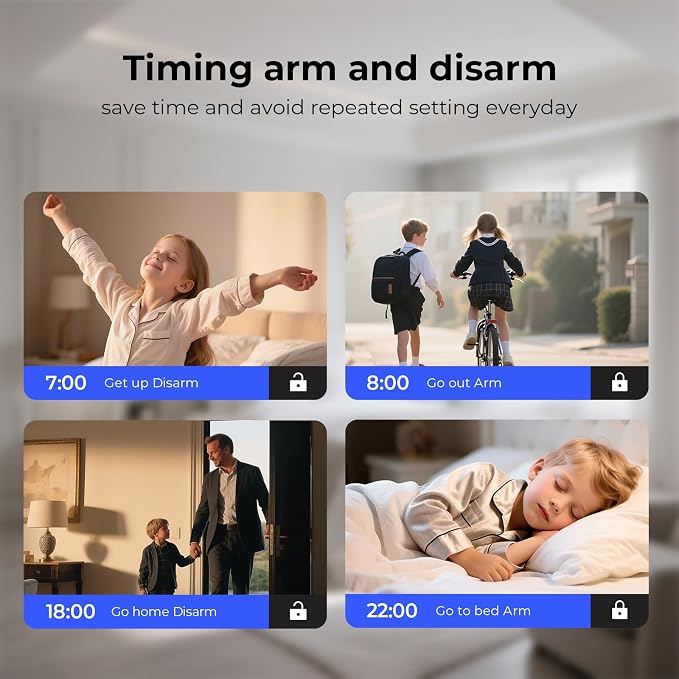 Wireless Home Security System WiFi/4G Home Alarm System - Image 6