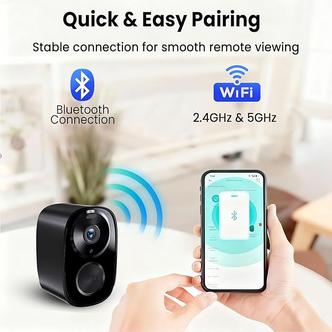 realhide 2026 Upgraded 2K Wireless Outdoor Security Cameras - Image 5