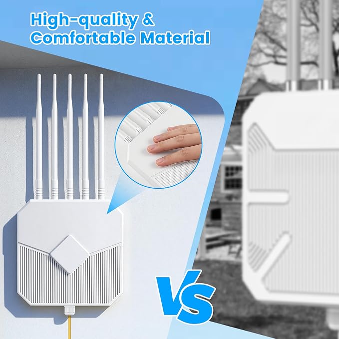 Outdoor WiFi 6 Extender, 2026 AX3000 Long Range Outdoor WiFi Extender Signal - Image 5