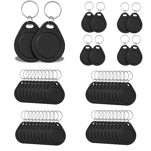 20pcs T5577 RFID Keyfobs 125kHz Writable T5577 Key Tags Proximity ID Card Token by BABIQT