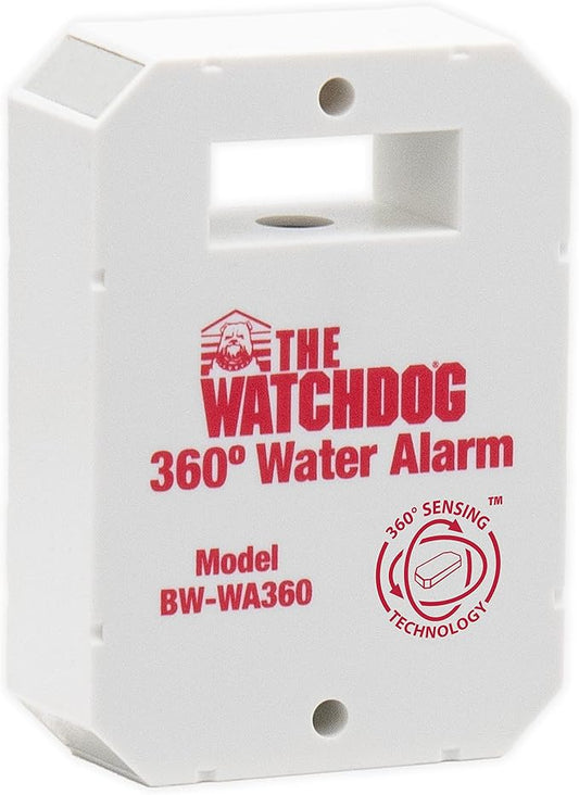 The Basement Watchdog Compact 110 dB Water Alarm w/360° Sensing Technology by TheBasementWatchdog