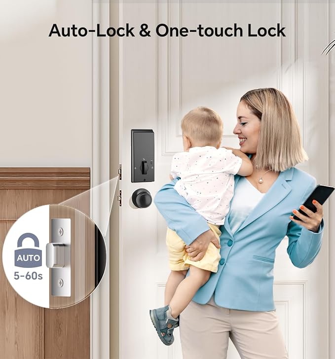 Ulecoce Keyless Entry Door Lock - Image 3