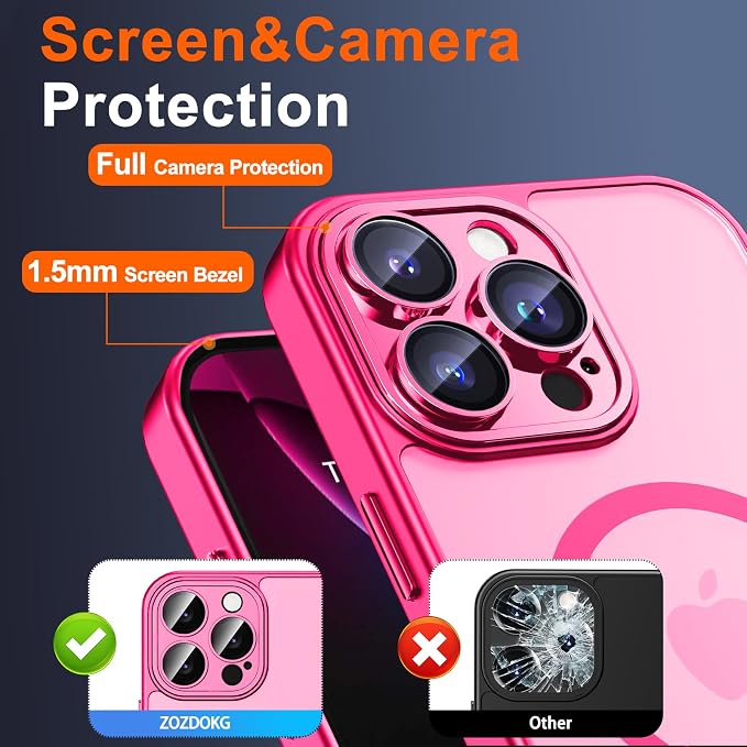 for iPhone 14 Pro Case with Privacy Screen Protector and Camera Protection - Image 6