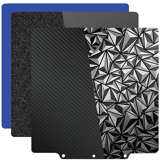 HzdaDeve 3PK AD5X Build Plate for Flashforge AD5X/5M/5M Pro Dual-Smooth Cold by HzdaDeve