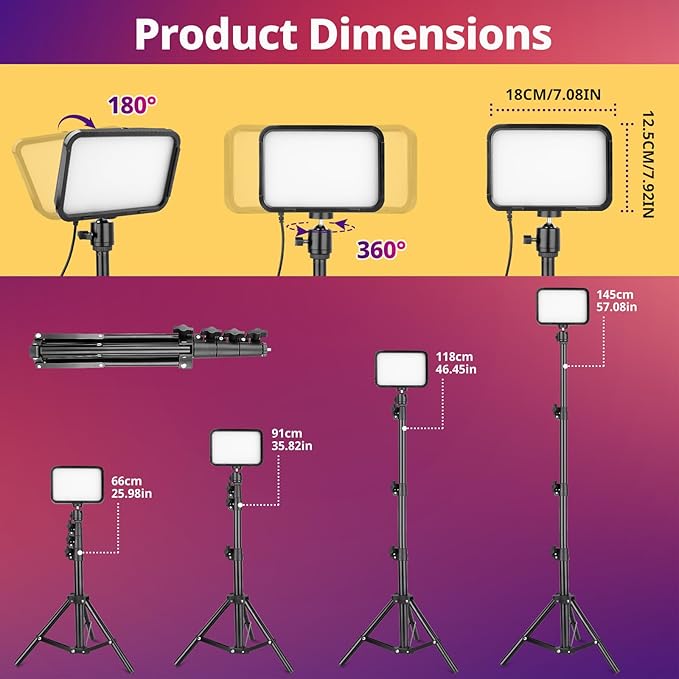 Torjim RGB Photography Video Lighting, Studio Lights - Image 4