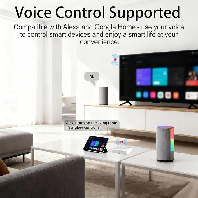 Tuya ZigBee 3.0 Hub/Wireless Gateway, Zigbee Smart Home Bridge Remote Controller - Image 7