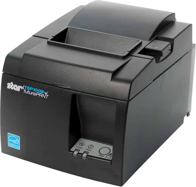 Star Micronics TSP143IIILAN Ethernet Thermal Receipt Printer by StarMicronics